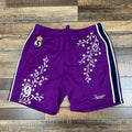 Supreme Floral Soccer Short Purple