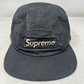 Supreme F/W 2017 Liquid Metal Logo Camp Cap