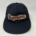 Black Supreme Gonz Logo 6-Panel Cap, brand new condition.