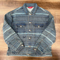 Supreme Layered Denim Trucker Jacket Washed Blue