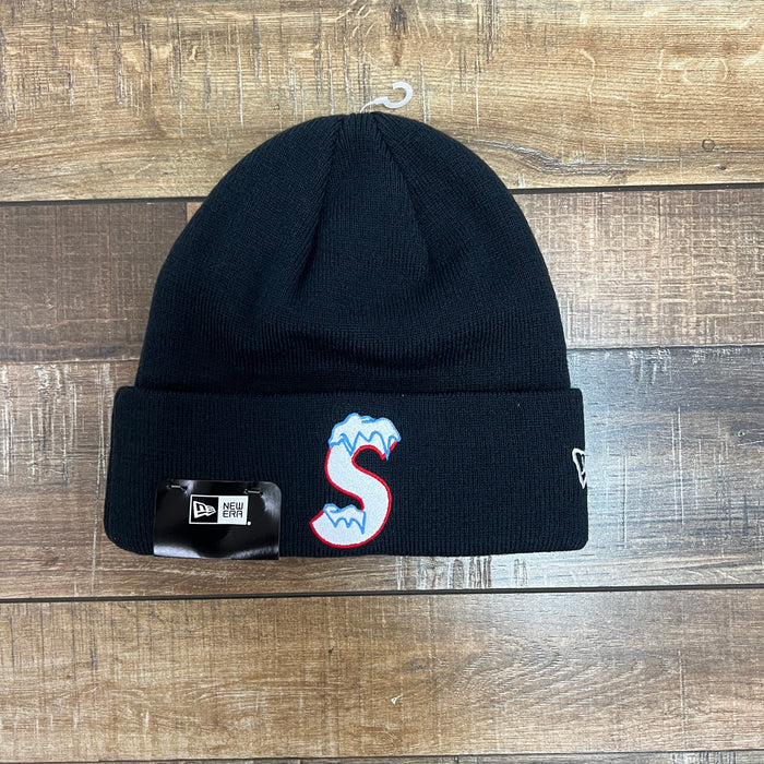 Supreme New Era S Logo Beanie (FW20) Navy