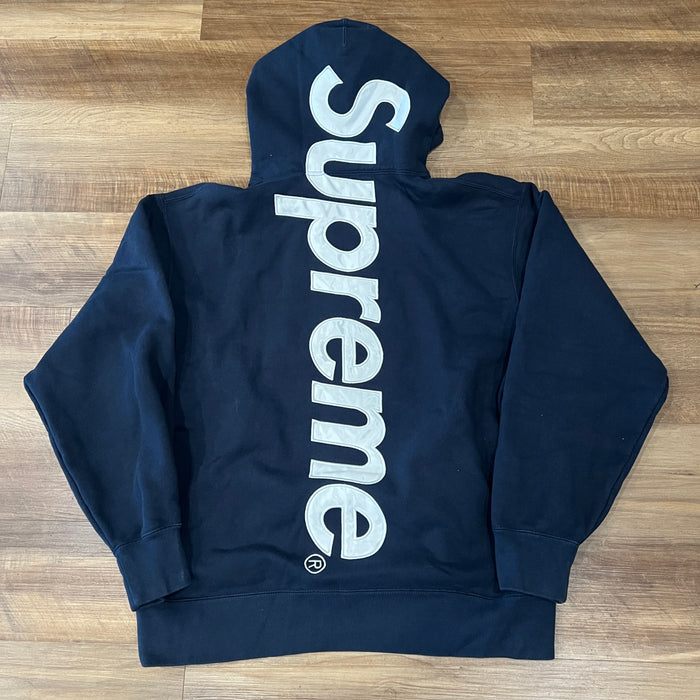 Supreme Satin Applique Hooded Sweatshirt