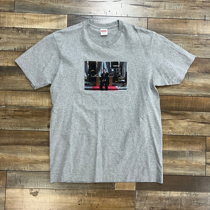 Supreme Scarface Friend Tee Heather Grey