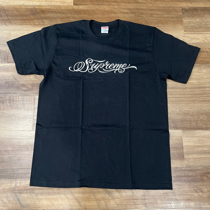 Supreme Script Tee Black