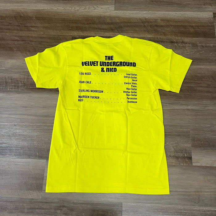 Supreme The Velvet Underground & Nico Tee Yellow