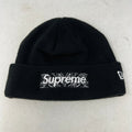 Supreme x New Era Box Logo Beanie Black