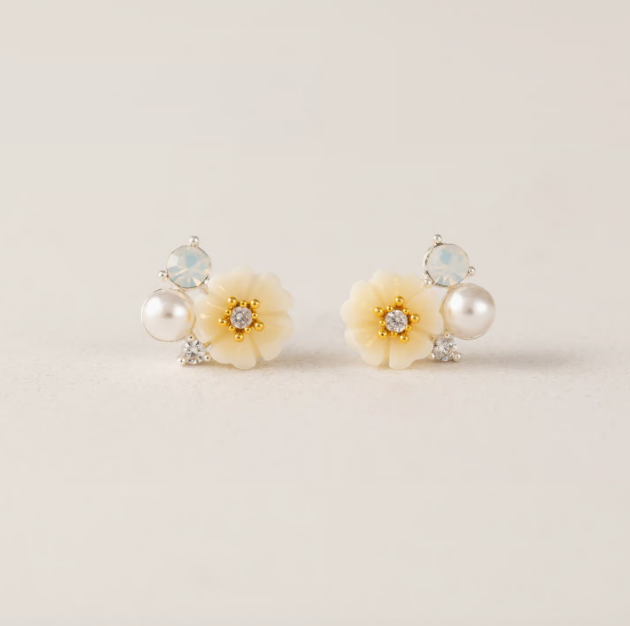 Sweet Pea Stud Earrings