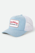 Women's Take It Easy Netplus Trucker Hat in the color Two Boot Stripe - Front Product Laydown Image