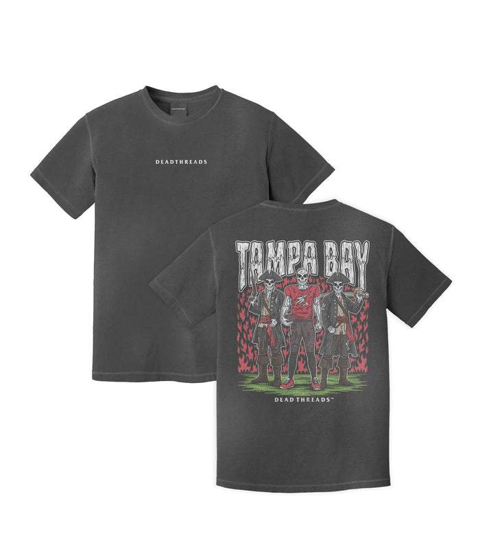 TAMPA BAY FOOTBALL v2 - “DT ESSENTIAL" PREMIUM T - SHIRT – T-Shirt – Dead Threads Apparel