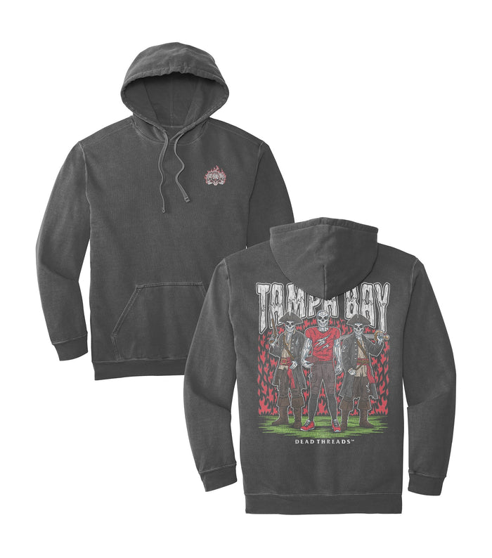 TAMPA BAY FOOTBALL v2 - HOODIE – Hoodie – Dead Threads Apparel