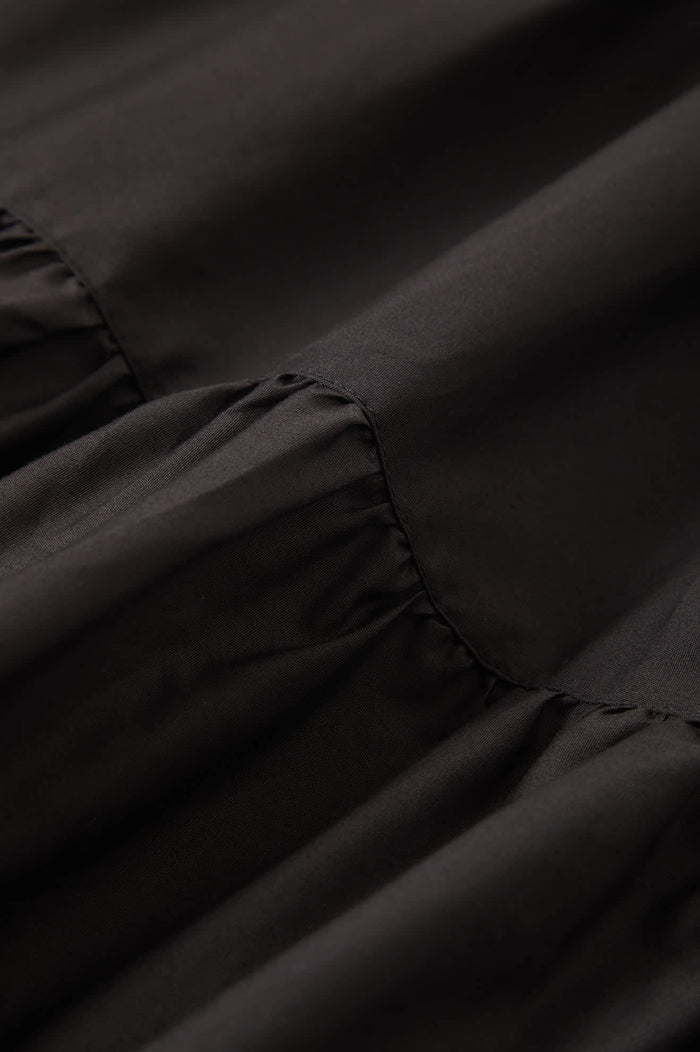 Women's The Abigail Skirt in the color Black - Additional Laydown image