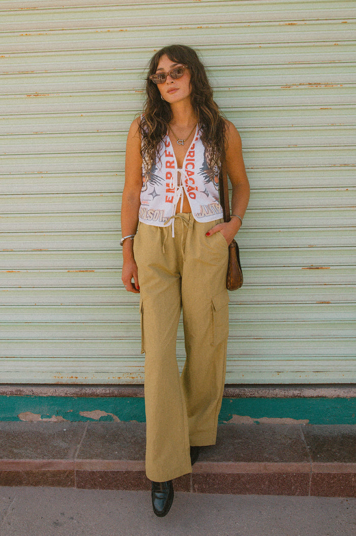Women's The Luna Vest in the color Lost In Reality Print - Men's Lifestyle image