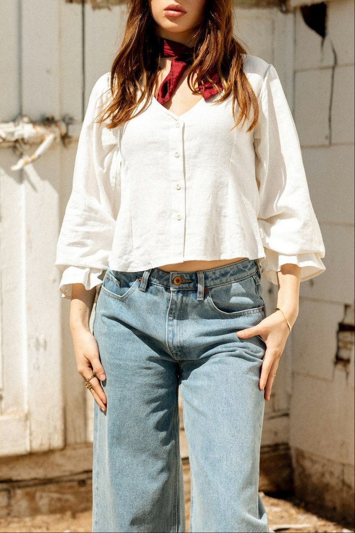 The Meadow Blouse - Off White