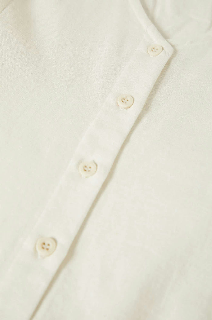 Women's The Meadow Blouse in the color Off White - Additional Style View