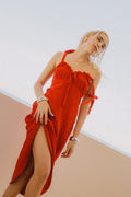 Women's The Tie Dress in the color Adrenaline Rush - Men's Lifestyle image