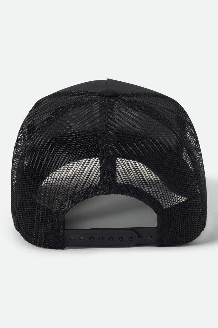 Tolman NetPlus Trucker Hat - Black/Black