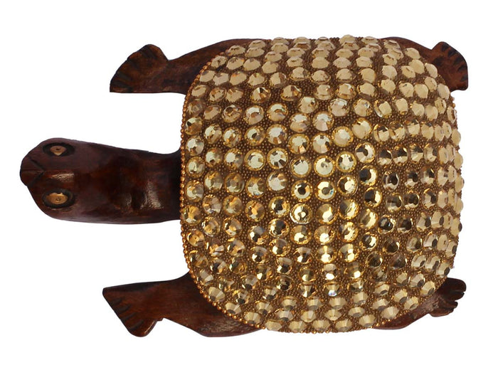 Tortoise with Gold Details