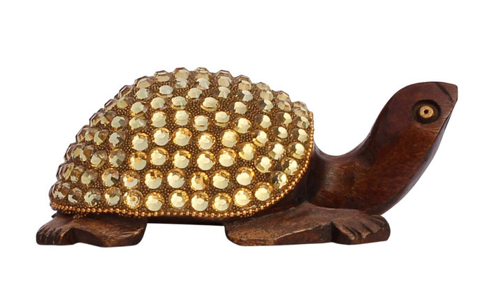 Tortoise with Gold Details