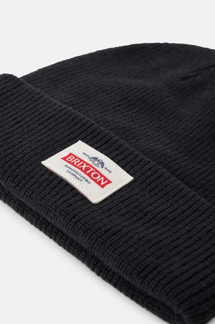 Unisex Trademark Beanie in the color Black - Additional Laydown image