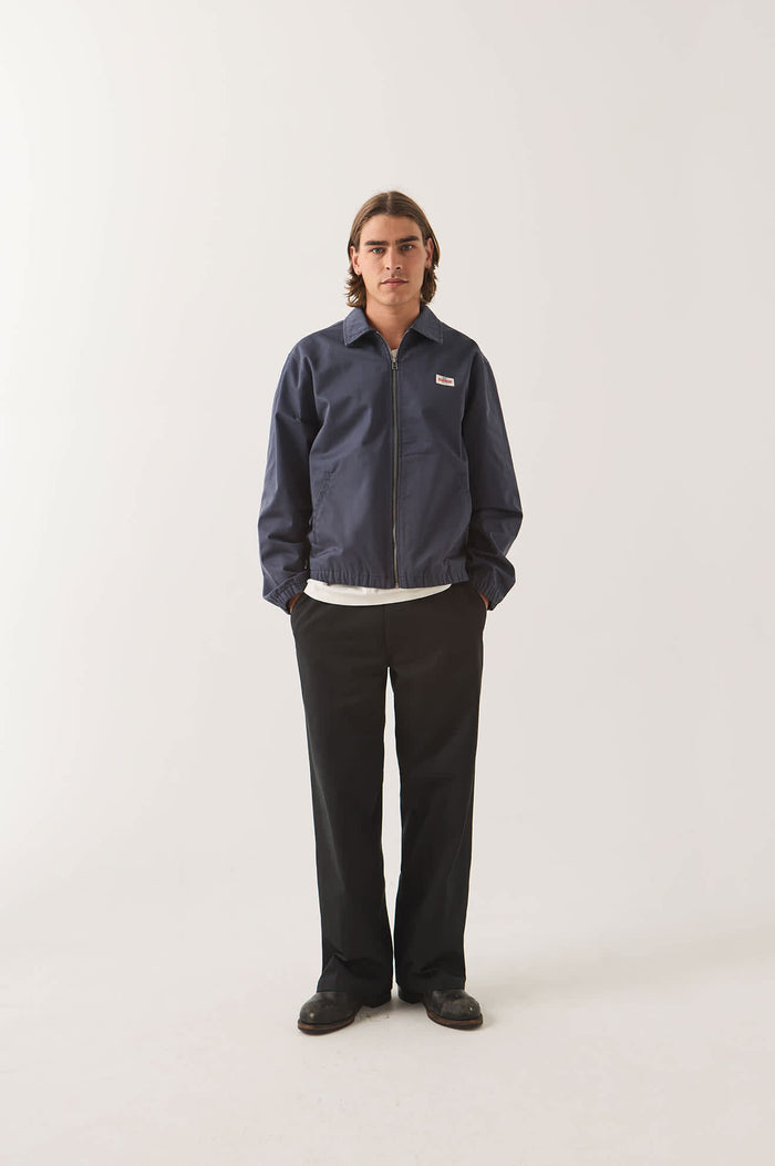 Men's Trademark Chino Pant in the color Black - Men's Front View