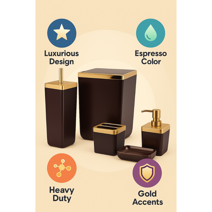 Primanova bathroom set in Egyptian home white
