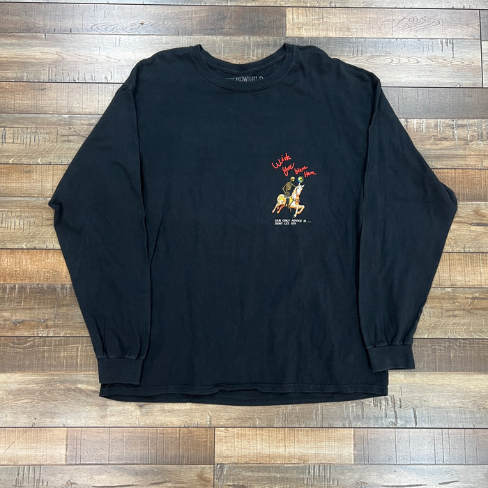 Travis Scott Astroworld Tour Horse Long Sleeve Tee