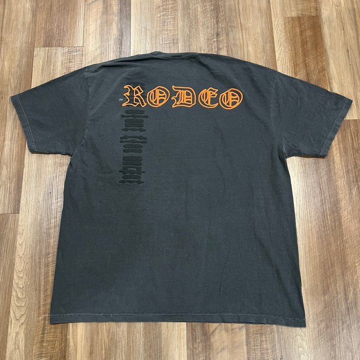 Travis Scott Rodeo Cactus Plant Flea Market Track 8 Tee Black