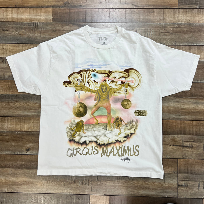 Travis Scott Utopia Tour Skitzo Circus Maximus Tee