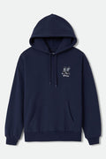 Women's Two Boots Women's Hood in the color Navy - Front Product Laydown Image