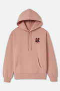Women's Two Boots Women's Hood in the color Silver Pink - Front Product Laydown Image