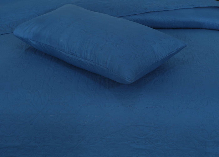 Ultrasonic Quilted Bedspread 3 PCS Design  115 - Nishat Creative Store