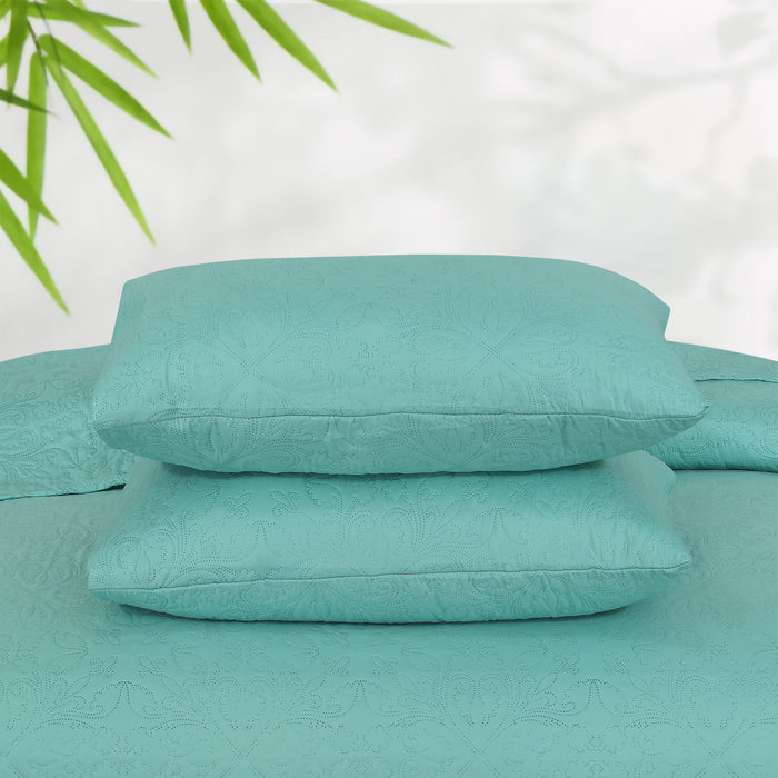 Ultrasonic Quilted Bedspread 3 PCS Design  121 - Nishat Creative Store