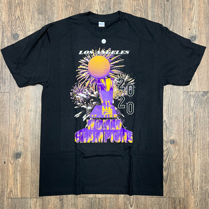 Undefeated Los Angeles Lakers 2020 NBA World Champions 17-Time Champ
