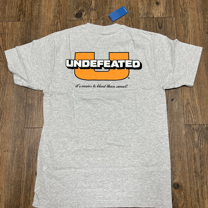 Undefeated U-Corp S/S Tee Heather Grey