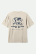 Union Heavyweight Relaxed T-Shirt - Cream Classic Wash