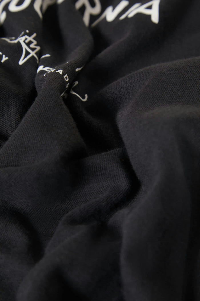 Men's Union L/S Standard T-Shirt in the color Black - Additional Laydown image