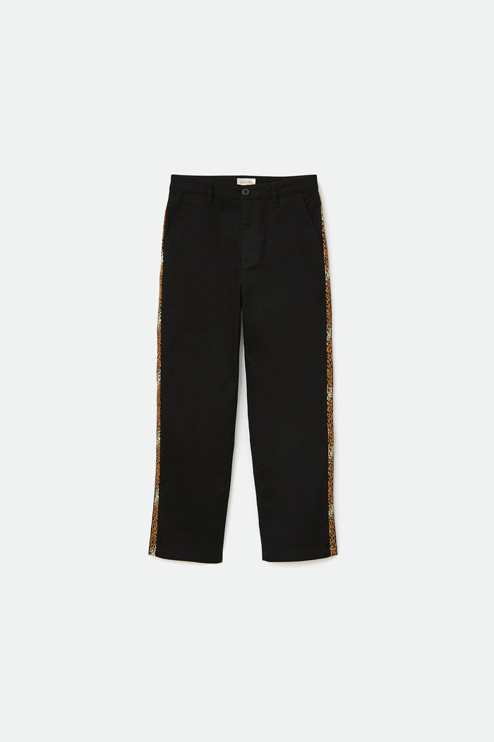 Women's Victory Tuxedo Pant - Black - Front Side