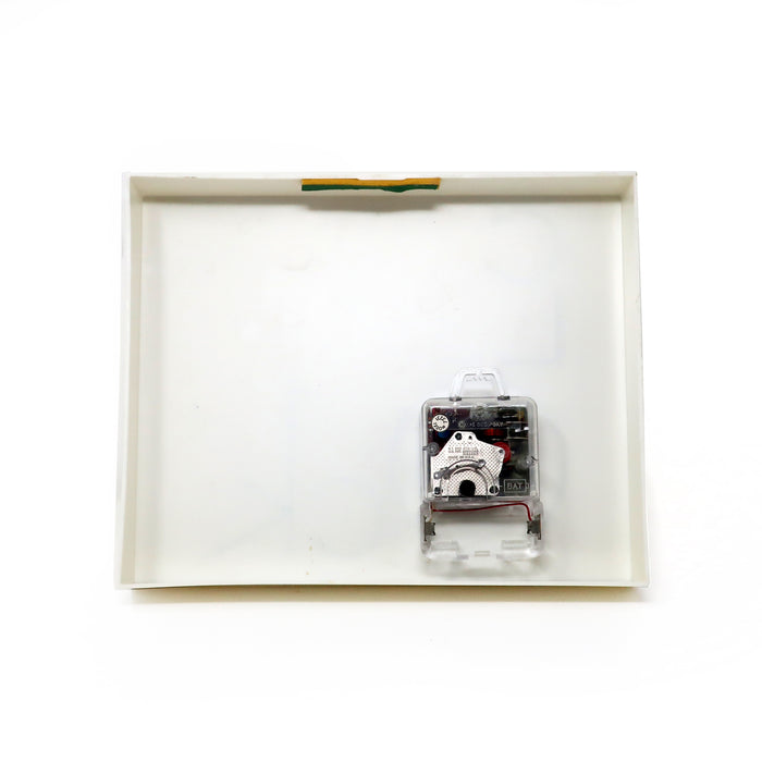 Vintage White CLOCK Wall Clock by David Davir