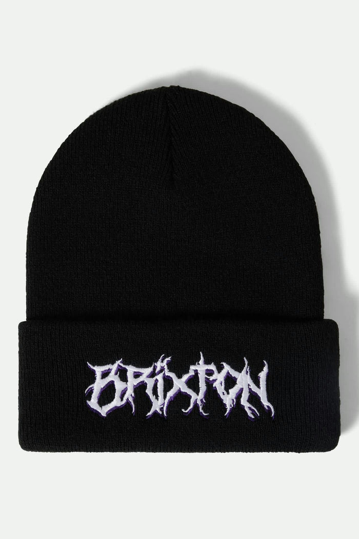 Unisex Void Hunter Watch Cap Beanie in the color Black - Front Product View