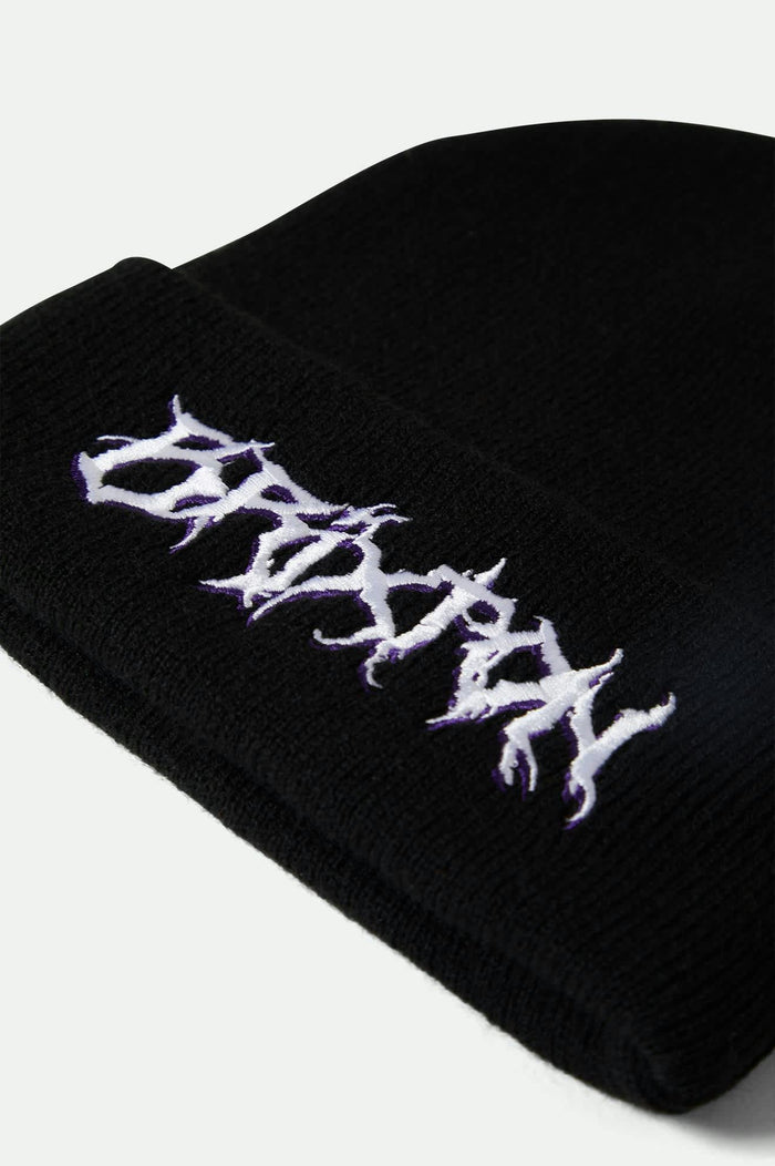 Unisex Void Hunter Watch Cap Beanie in the color Black - Additional Laydown image