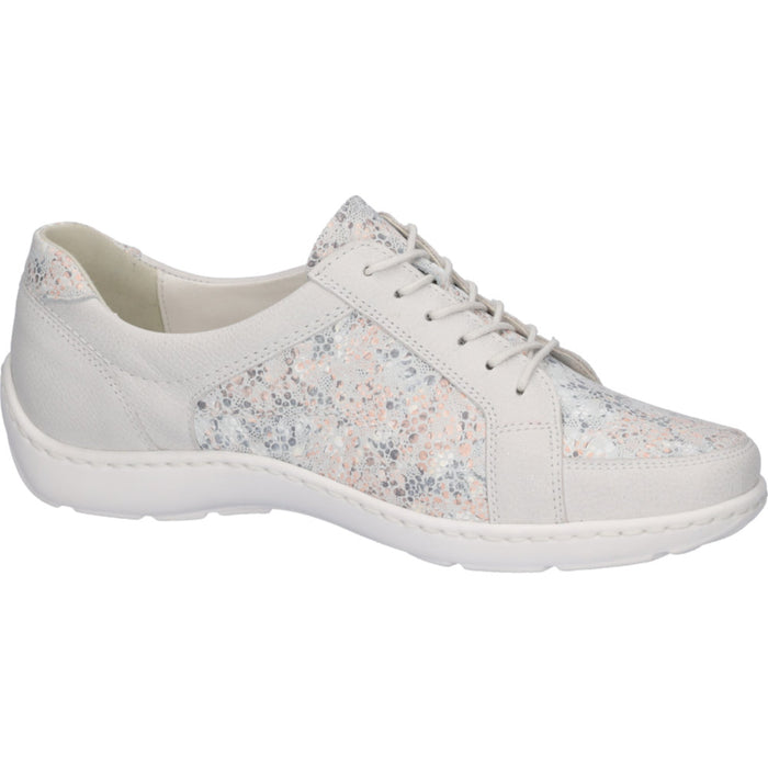 Waldlaufer 496042-338-363 Henni White Casual Shoes - Wide