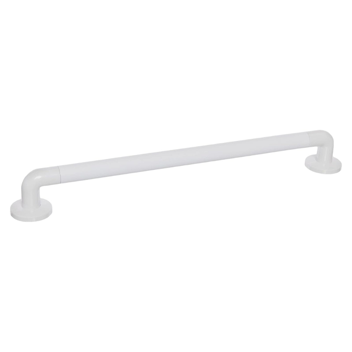 Primanova wall-mounted safety grab bar Stainless steel  front view