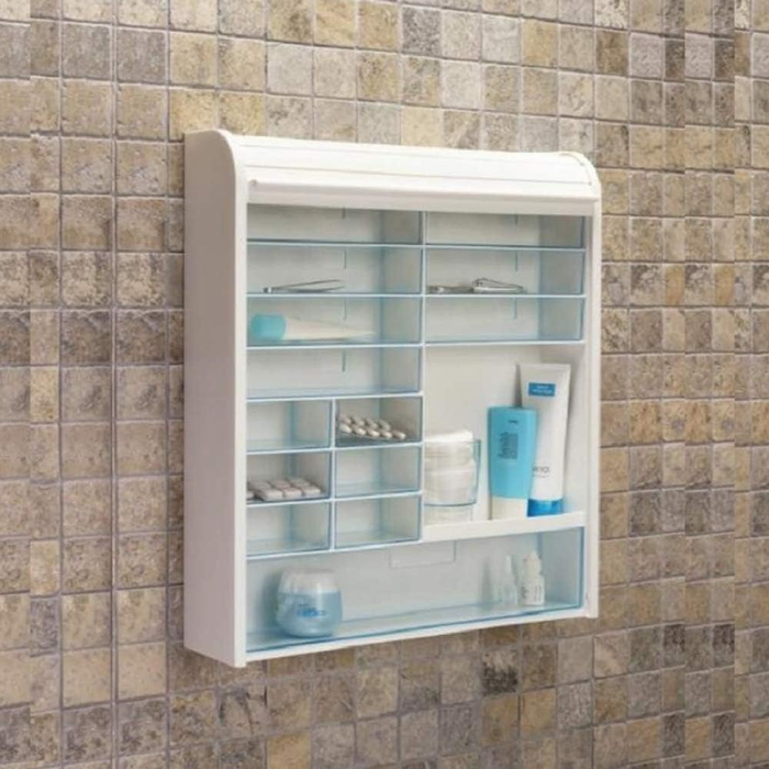 Primanova cabinet contents and components flat lay