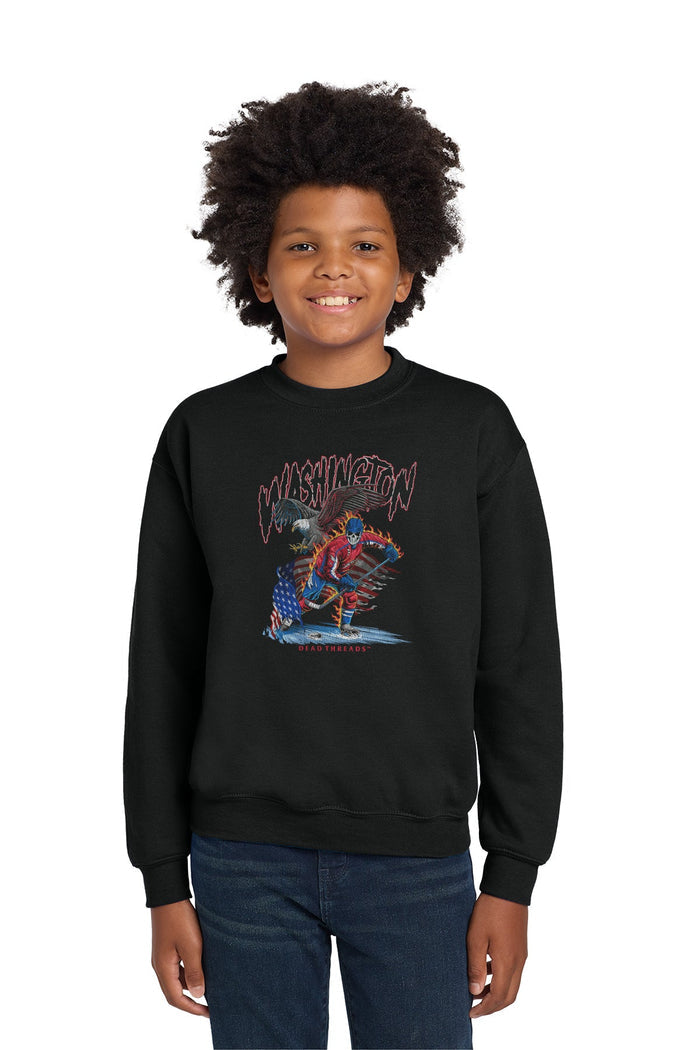 WASHINGTON HOCKEY KIDS CREWNECK SWEATSHIRT – Kids clothes – Dead Threads Apparel