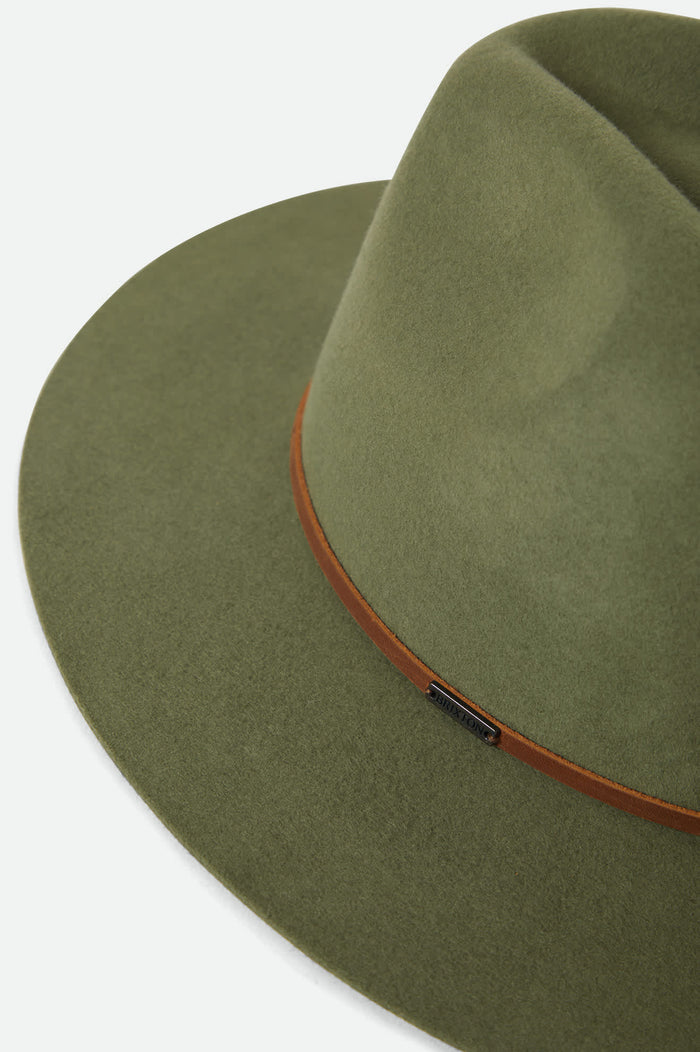 Women's Wesley Fedora in the color Sea Kelp - Additional Laydown image