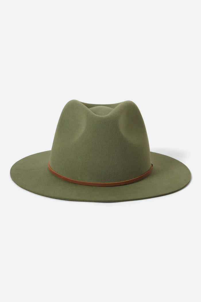 Women's Wesley Fedora in the color Sea Kelp - Additional Laydown image
