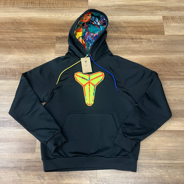 Nike What The Kobe Therma-FIT Pullover Hoodie Black/Volt