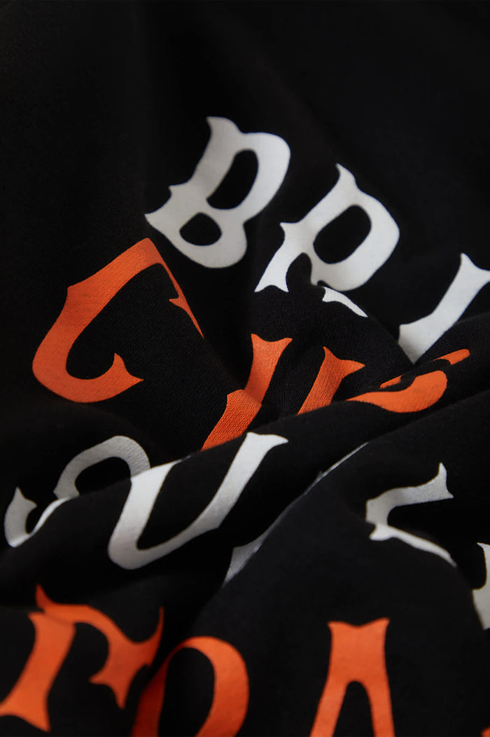 Men's Wheaton Hoodie in the color Black - Additional Laydown image
