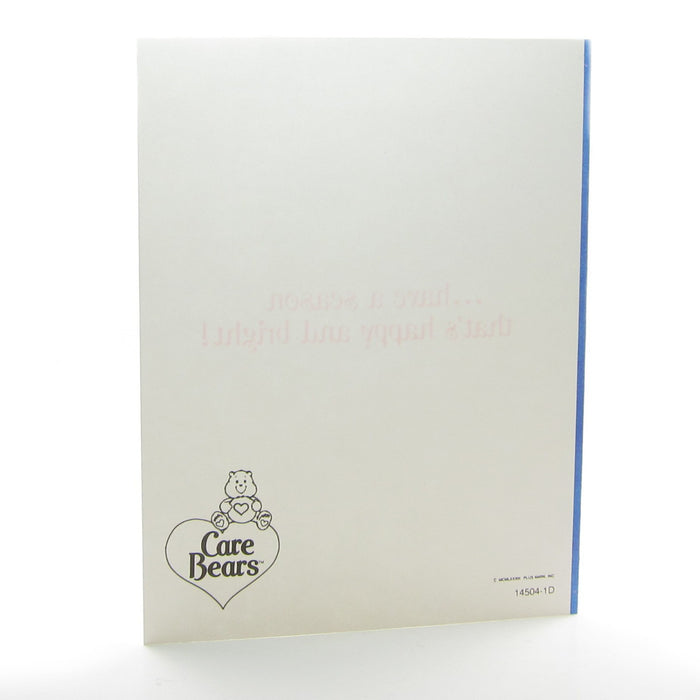 Care Bears holiday season's greeting card