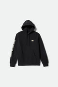 Men's Woodburn Hoodie in the color Black - Front Product View